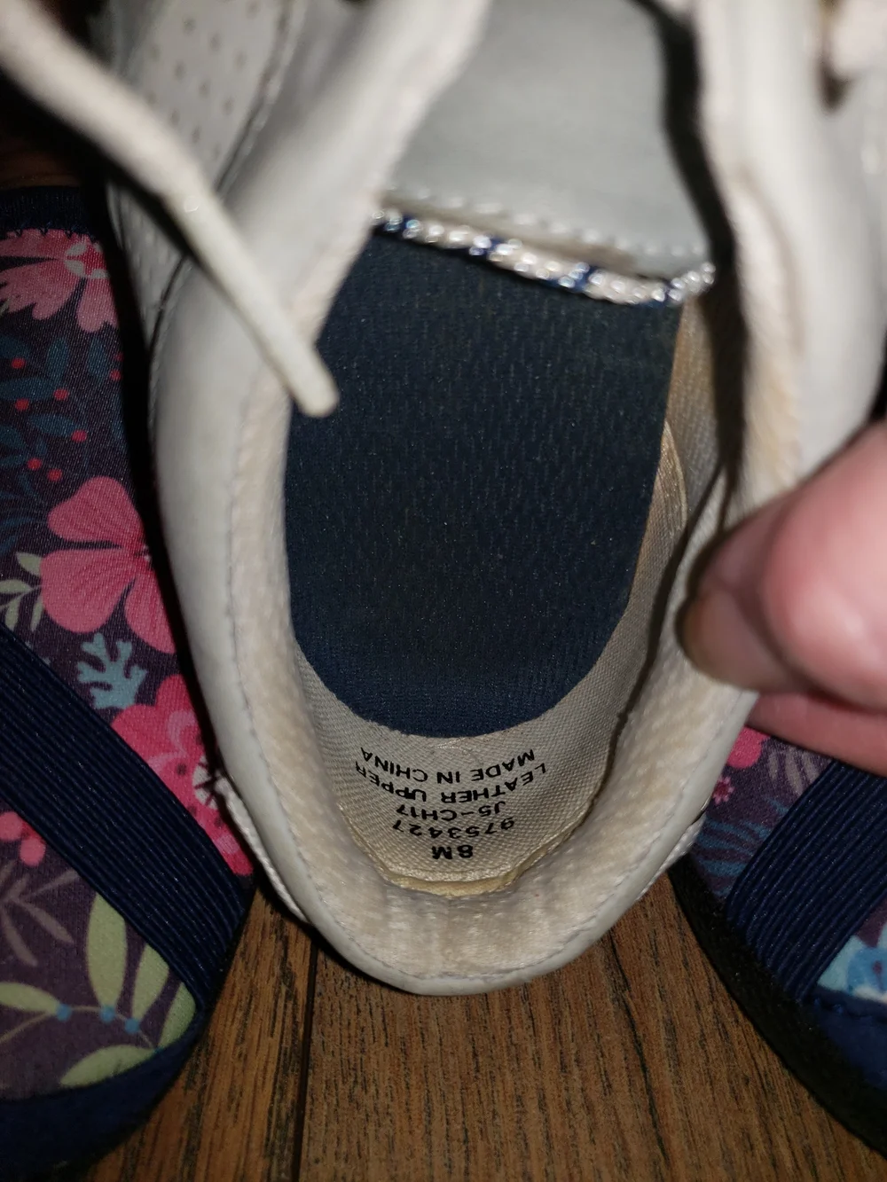 Women's Sperry Casual Lace-Up Sneakers in Light Gray and White